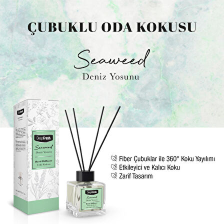 Deep Fresh Çubuklu Oda Kokusu Deniz Yosunu 100 ml