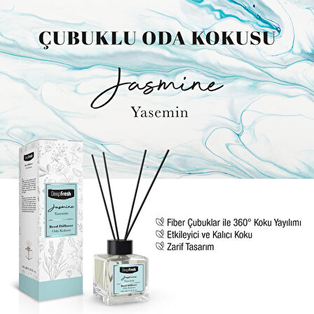 Deep Fresh Çubuklu Oda Kokusu Yasemin 100 ml