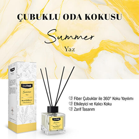 Deep Fresh Çubuklu Oda Kokusu Yaz 100 ml