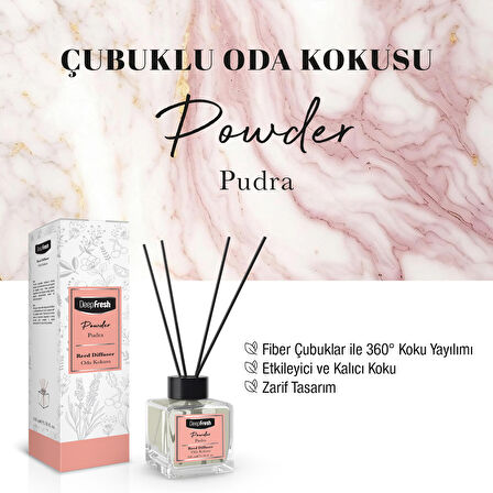 Deep Fresh Çubuklu Oda Kokusu Pudra 100 ml