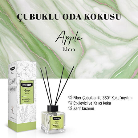 Deep Fresh Çubuklu Oda Kokusu Elma 100 ml