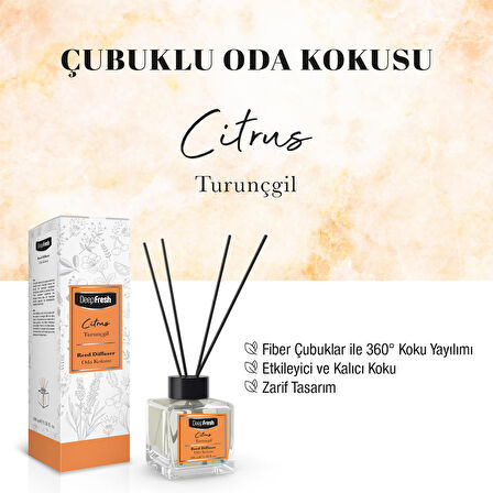 Deep Fresh Çubuklu Oda Kokusu Turunçgil 100 ml