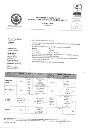 2024/25 5 LT Natürel Sızma Zeytinyağı Soğuk Sıkım Filtresiz