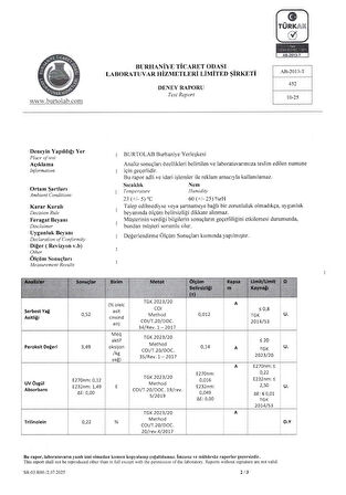 2024/25 1 LT Natürel Sızma Zeytinyağı Soğuk Sıkım Filtresiz