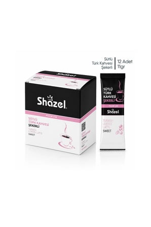 Shazel Sütlü Türk Kahvesi Şekerli
