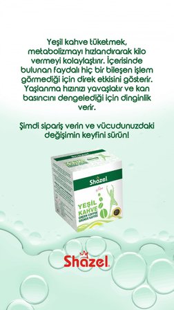 Slım  Yeşil Kahve   3G X 14 Adet