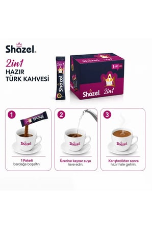 Shazel 2'si 1 arada 10 gr 48'li