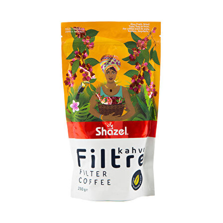 SHAZEL Özel Harman(Öğütülmüş) Filtre Kahve 250G