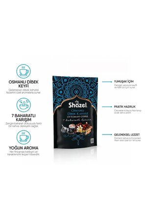 Hazır Osmanlı Dibek Kahvesi | Doypack | 200 gr | 6 Adet