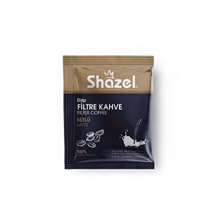 Shazel Drip Filtre Kahve Latte14g x 24 Adet