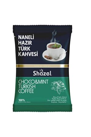 Shazel Hazır Naneli Öğütülmüş Türk Kahvesi 100 gr 