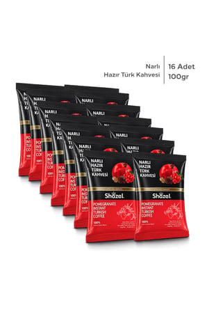 Hazır Türk Kahvesi | Narlı | 100 gr | 16 Paket