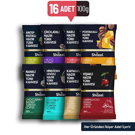 SHAZEL Special Series Her Çeşitten 100g x 16 adet