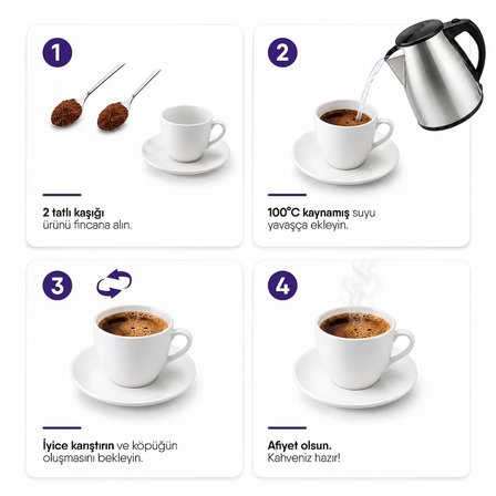 Shazel Special Çikolatalı Hazır Türk Kahvesi 100g 