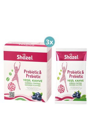 Shazel Probiyotik&Prebiyotik DETOKS Yeşil Kahve x 3 Adet