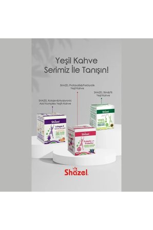 Probiyotik&Prebiyotik DETOKS Yeşil Kahve 4G x 14 Adet