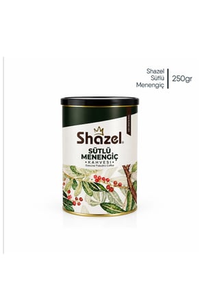 Shazel Sütlü Menengiç Kahvesi 250 gr Teneke x 4 Adet