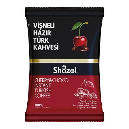 Shazel 100 gr Vişnelli Türk Kahvesi