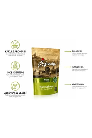Efendy Geleneksel Türk Kahvesi | Kakuleli | | Doypack | 100 gr | 3 Adet