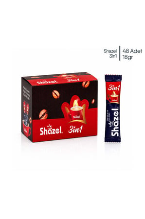 Shazel 3'ü 1 arada 18 gr 48'li x 2 Adet