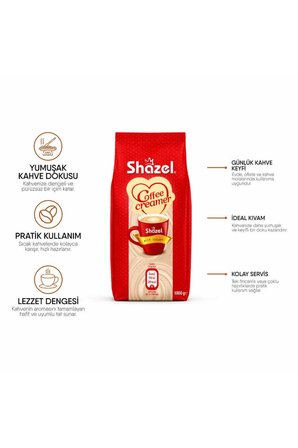 Shazel Kahve Kreması 1000 gr