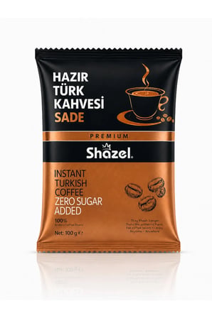 Hazır Türk Kahvesi Sade - 100 gr.