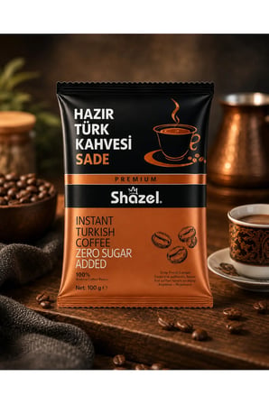 Hazır Türk Kahvesi Sade - 100 gr.