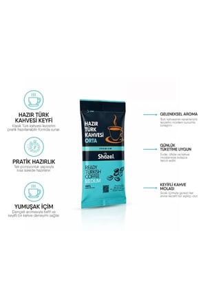 Hazır Türk Kahvesi | Orta | 100 gr | 16 Adet