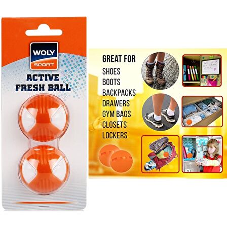 Woly Active Fresh Ayakkabı Çanta İçi Kötü Koku Önleyici Koku Topu