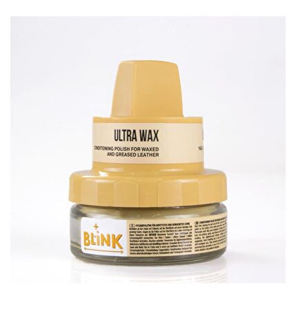 Blink Ultra Wax Yağlı Deri Cilası Naturel Renk 50 ml 1 Adet