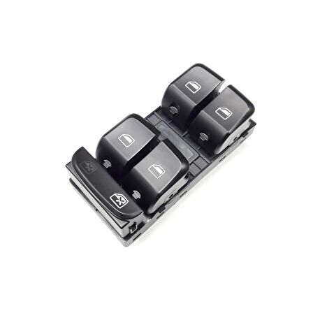 Audi A4 2009-2012 Sol Ön Kapı Dörtlü Cam Düğmesi 8K0959851