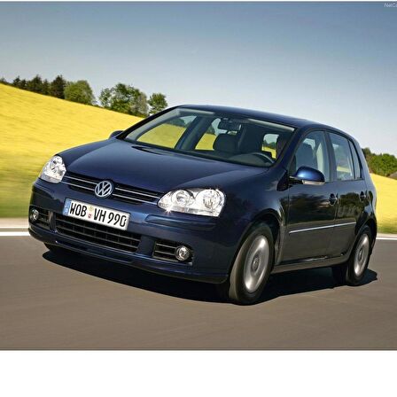 VW Golf 5 2004-2008 Sol Ön Kapı Cam Düğmesi Dörtlü Krom 5K4959857