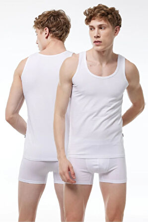 008  2'Li Paket Erkek Lycralı Modal Atlet