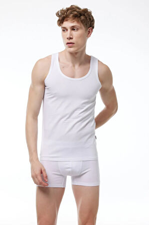 008  2'Li Paket Erkek Lycralı Modal Atlet