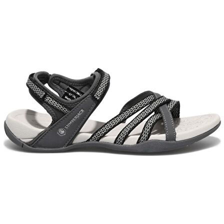 Lumberjack Eftal Siyah Kadın Sandalet Outdoor Ve Sahil Sandalet