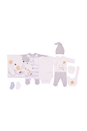 Organik Lıttle Frıends 10'lu Zıbın Mavi