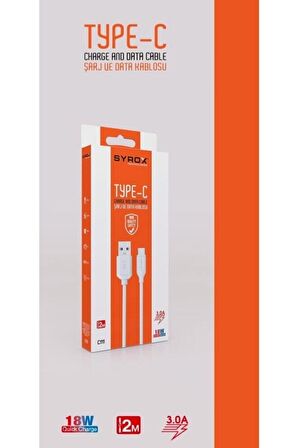 C111 Type-c 2m 3,0a 18w Quick Şarj Kablosu