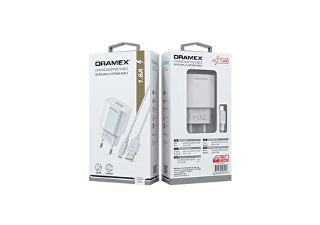 Dramex (Syrox) D16L 1.6A İphone Lightning Şarj Adaptörü