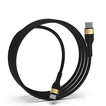 60W Type-C To Type-C Ultra Hızlı Şarj & Data Kablosu