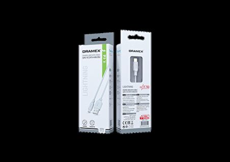 Dramex D11LK 1.1 A Lightning Usb Şarj Ve Data Kablosu