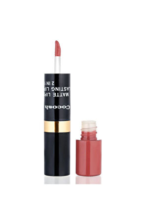Ruj - Matte Smile Lipstick & Lipgloss 2 in 1 06 Rusty 8681569700512