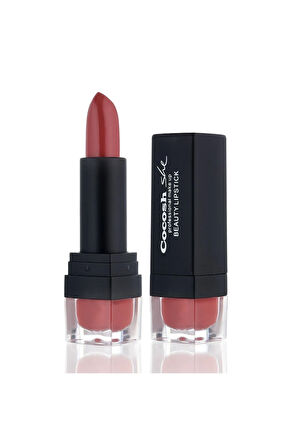 Beauty Lipstick Ruj 03 Rosebush, Kremsi Formül, Saten Görünüm, Orta-Tam Kapatıcılık