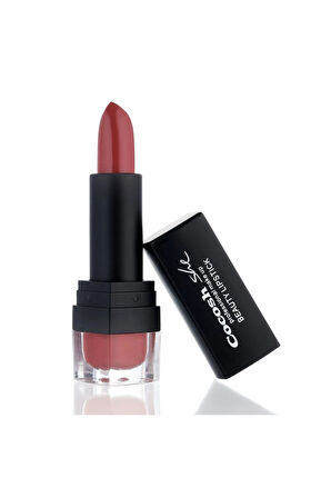 Beauty Lipstick Ruj 03 Rosebush, Kremsi Formül, Saten Görünüm, Orta-Tam Kapatıcılık