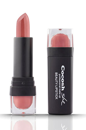 Beauty Lipstick Ruj 04 Cider, Kremsi Formül, Saten Görünüm, Orta-Tam Kapatıcılık