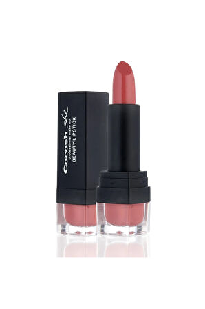 Beauty Lipstick Ruj 04 Cider, Kremsi Formül, Saten Görünüm, Orta-Tam Kapatıcılık