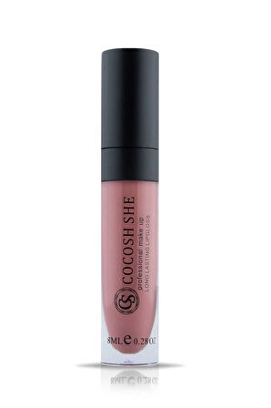 Who Matte Lipgloss Likit Mat Ruj 21 Nude Rose, E Vitamini, Avokado Yağı, Nemlendirici, Uzun Ömürlü