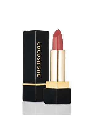 Silk Velvet Lipstick Ruj 04 Punch, Nemlendirici Etki, Yoğun Pigmentasyon, Kadifemsi Dudaklar