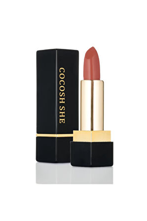 Silk Velvet Lipstick Ruj 07 Apricot, Nemlendirici Etki, Yoğun Pigmentasyon, Kadifemsi Dudaklar