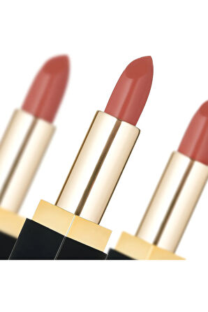 Silk Velvet Lipstick Ruj 07 Apricot, Nemlendirici Etki, Yoğun Pigmentasyon, Kadifemsi Dudaklar
