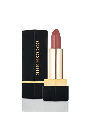 Silk Velvet Lipstick Ruj 08 Bronze, Nemlendirici Etki, Yoğun Pigmentasyon, Kadifemsi Dudaklar